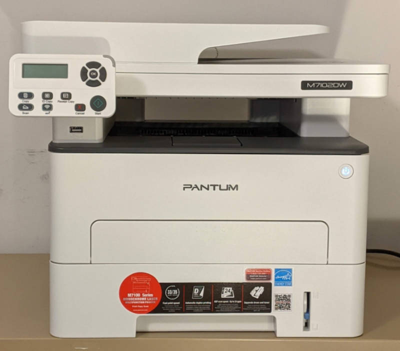 Pantum M7102DW laser printer review