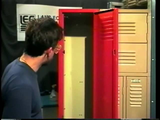 How to fix Lyon locker frame hook and door jambs in school lockers by Lang Equipment Company (6 years ago)