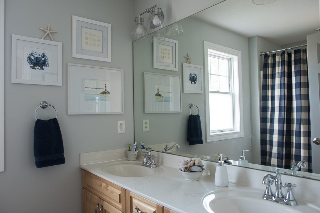 boys’ bathroom refresh