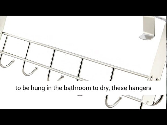 Over The Door Hook - General Purpose Storage Racks - 6 Coat Hooks - No Drill by Pro Chef Kitchen Tools (2 years ago)