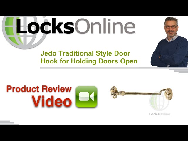Jedo Traditional Style Door Hook for Holding Doors Open LocksOnline Product Reviews by LocksOnline (6 years ago)