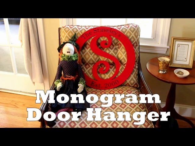 Monogram Door Hanger by Stephen Wassell (4 years ago)