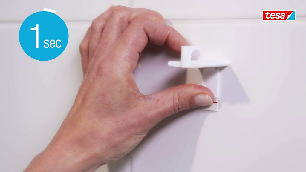 Watch this video for information on the tesa® Powerstrips Hooks Small Rectangular White