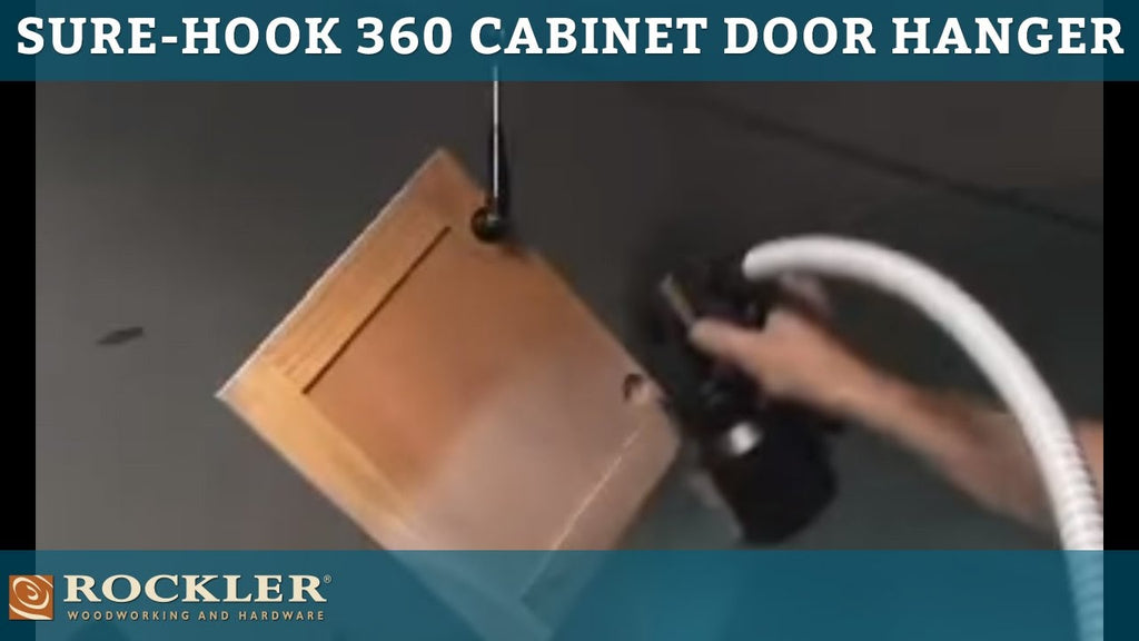 What's the best way to finish a door? Hanging it up while you spray on the finish is the best solution