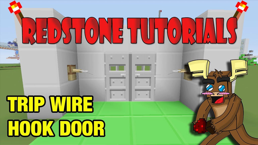 Trip Wire Hook Door "Tutorial" (Minecraft Xbox TU14) by Fed X Gaming (7 years ago)