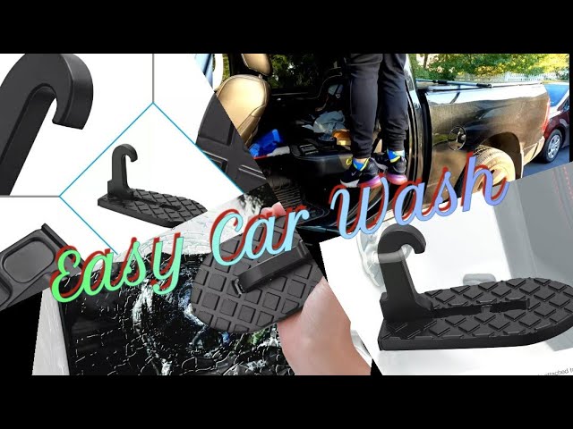 Mini Folding Car Door Latch Hook Step Foot Pedal Ladder - Better Car Washes? by WikedWips (6 months ago)