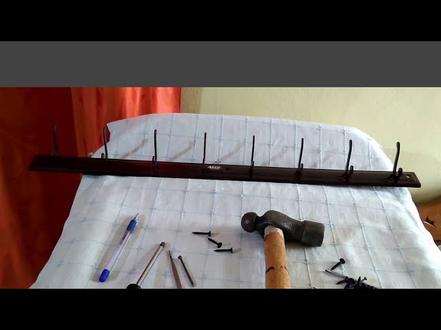 How to install Door Wall Robe Hooks Rail | Door hook clothes hanger Hope you'll enjoy it