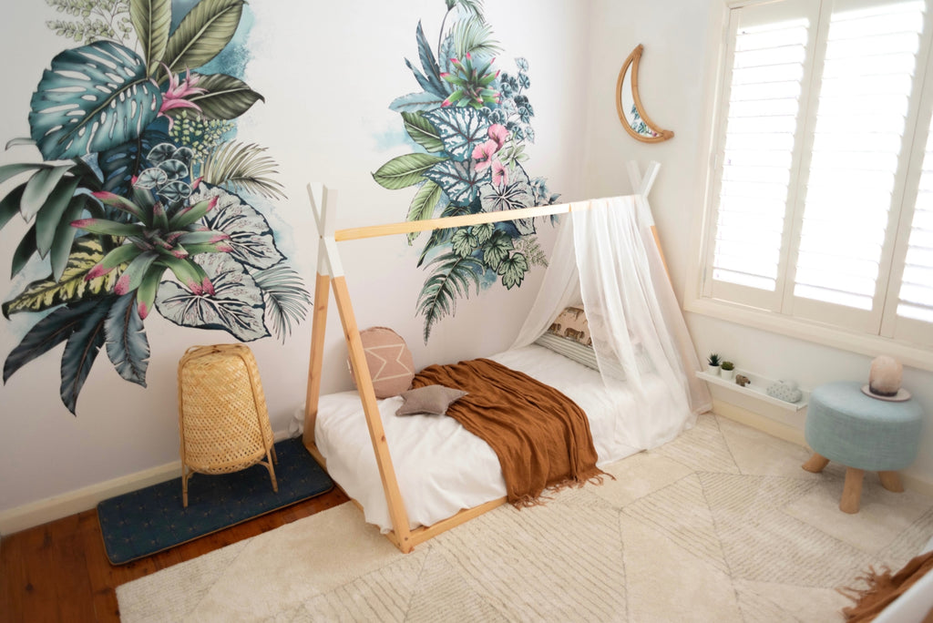 Gender neutral room gives twins a great night’s sleep