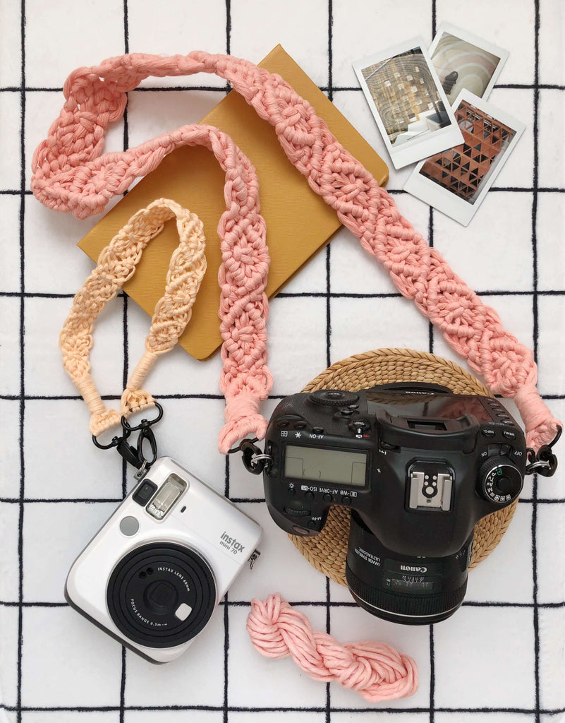 Simple Macrame Camera Strap Tutorial