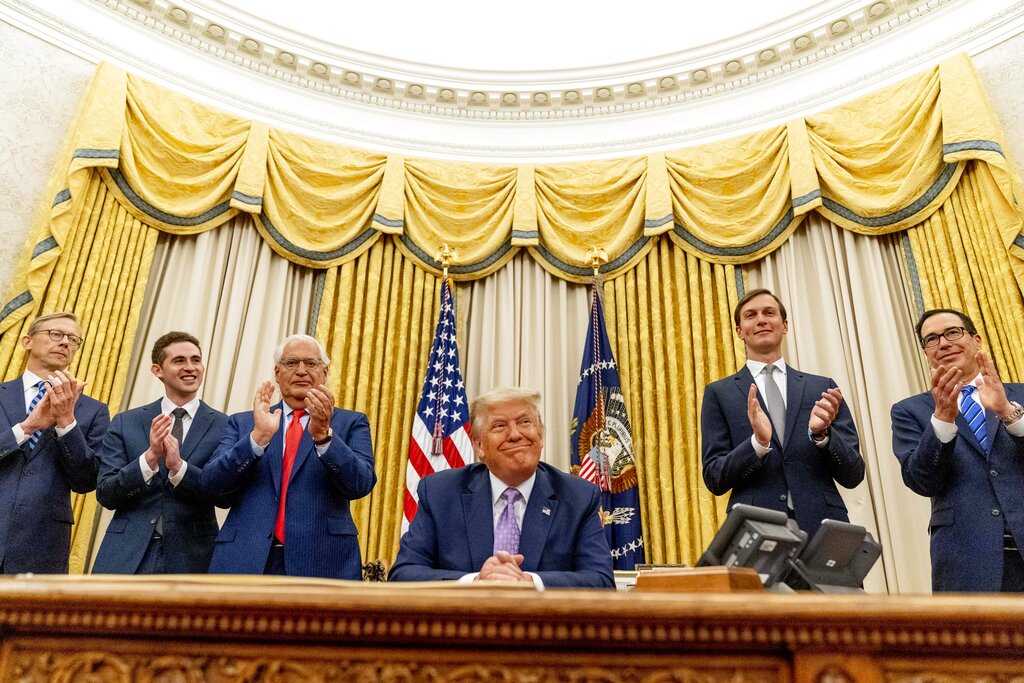 Israel, United Arab Emirates to establish full diplomatic ties in US-brokered deal