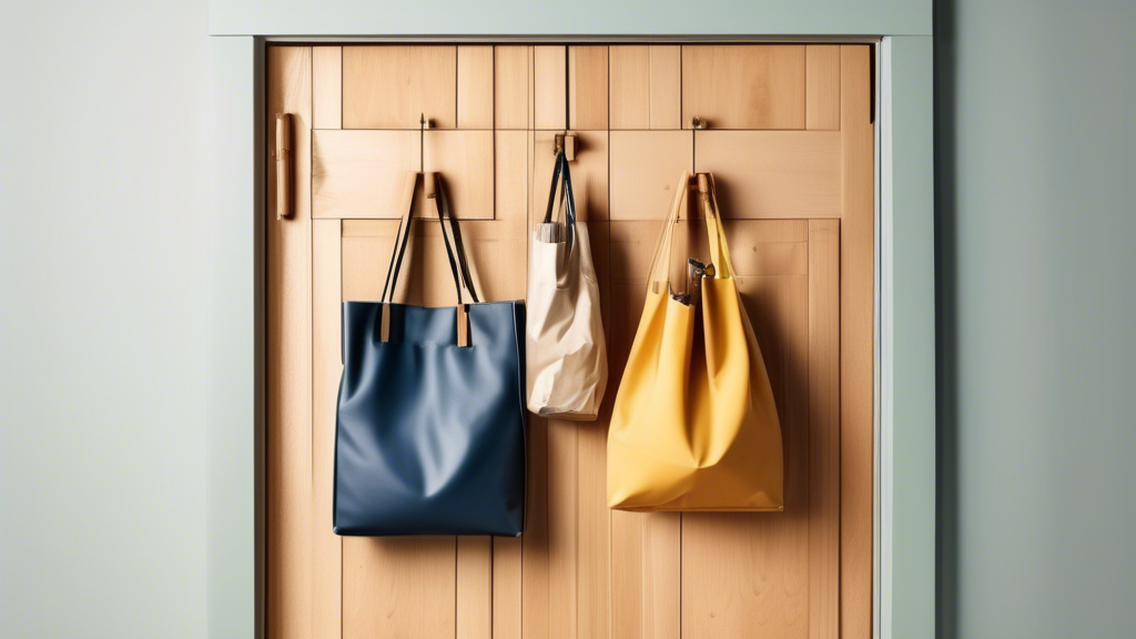 Bag Hanger Door: A Simple Solution for Storage
