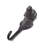 1x Wall Door Hook Hanger home decor Ca Iron Cat Dog Head Design Hat key Bag hanging hooks for Coffee Studio Bar Shop