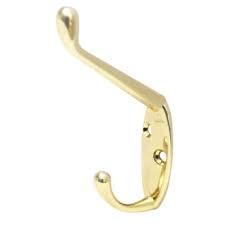 Brass Double Hat And Coat Hooks 10
