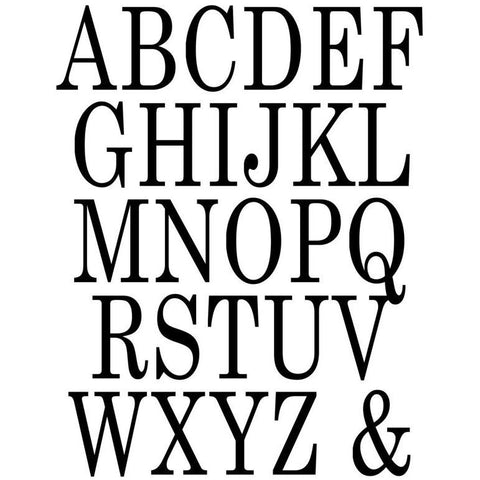 APPHIA:  Three Letter Monogram -Established Family Name Sign